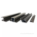 African market standard black series aluminum profiles